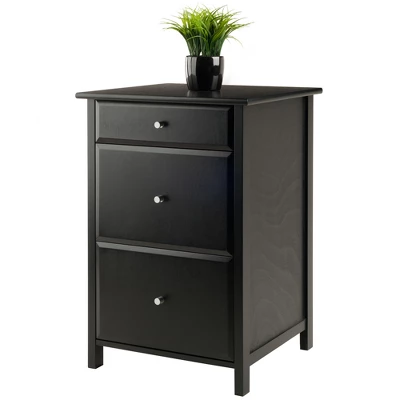 Delta File Cabinet - Black - Winsome 8 Delta File Cabinet - Black - Winsome - Image 6