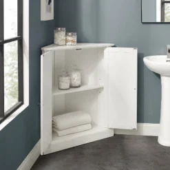 Shoreline Stackable Corner Pantry White - Crosley 18 Shoreline Stackable Corner Pantry White - Crosley -Famous Furniture Store GUEST 1bdb59d2 cec1 407f b771 527dc3a6c923