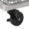 Cart System With Wheels 2 Tier White - Atlantic