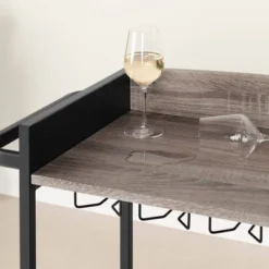 City Life Bar Cart With Wine Glass Rack - South Shore -Famous Furniture Store GUEST 1d577061 8f9f 41f6 a8fe 614534f82068