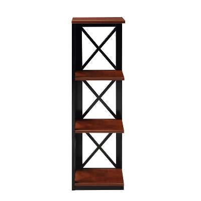 38.5" Oxford 3 Tier Corner Bookcase - Breighton Home 8 38.5" Oxford 3 Tier Corner Bookcase - Breighton Home - Image 6