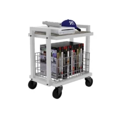 Cart System With Wheels 2 Tier White - Atlantic 18 Cart System With Wheels 2 Tier White - Atlantic -Famous Furniture Store GUEST 1de01908 29cd 46ce 9bac 93cc1379fe5d