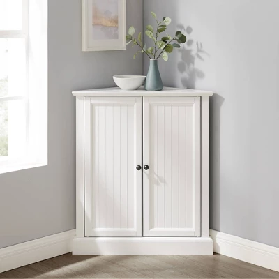 Shoreline Stackable Corner Pantry White - Crosley 5 Shoreline Stackable Corner Pantry White - Crosley - Image 3