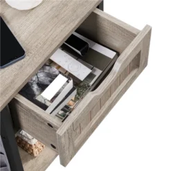 Yaheetech Storage End Table With Charging Station -Famous Furniture Store GUEST 1e253ec4 3040 4671 a9f3 81f36ad797e0