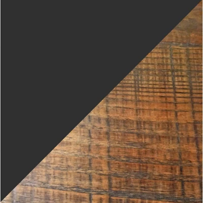 31" Pomona 2 Shelf Bookshelf Metal And Solid Wood Natural - Alaterre Furniture 9 31" Pomona 2 Shelf Bookshelf Metal And Solid Wood Natural - Alaterre Furniture - Image 7