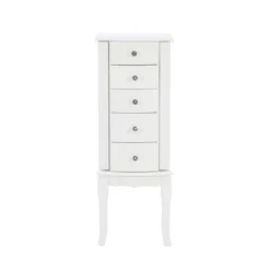 Makenzie Jewelry Armoire White - Powell Company -Famous Furniture Store GUEST 1eae3bfe 3fdc 4193 b8cf 88ceec813162