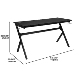 BlackArc Zulu Gaming Desk And Chair Set, Ergonomic Gaming Chair With USB Massage, Slide-Out Footrest, And Detachable Headrest Pillow -Famous Furniture Store GUEST 1f312ca9 4cda 4cb2 b695 d7c3623cdf03