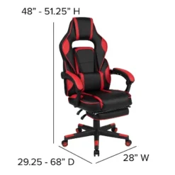 Flash Furniture Gaming Desk With Cup Holder/Headphone Hook & Reclining Back/Arms Gaming Chair With Footrest -Famous Furniture Store GUEST 1f66dcd8 0a4e 4eaf 8ab0 2bf92ab8736e