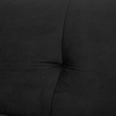 Finley Convertible Futon Sofa Bed Black - Serta 9 Finley Convertible Futon Sofa Bed Black - Serta - Image 7