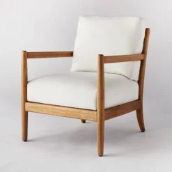 Park Valley Ladder Back Wood Arm Accent Chair - Threshold™ Designed With Studio McGee -Famous Furniture Store GUEST 206cdd8a 8553 47b6 b0a9 669f755f3bb8