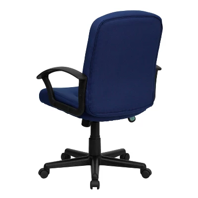 Executive Swivel Office Chair Navy - Flash Furniture 4 Executive Swivel Office Chair Navy - Flash Furniture - Image 2