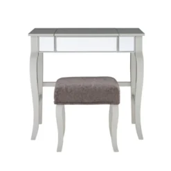 Harper Vanity Set Silver - Linon 18 Harper Vanity Set Silver - Linon -Famous Furniture Store GUEST 22a43564 b82f 45f0 bb5c 3f82950a1b14