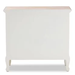 Amalie 4 Drawer Accent Dresser White/Oak - Baxton Studio -Famous Furniture Store GUEST 2321045a a2dd 45d5 9f64 674183a7a03e