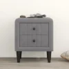 Velvet Upholstered Wooden Nightstand, Bedside Table With 2 Drawers-ModernLuxe 2 Velvet Upholstered Wooden Nightstand, Bedside Table With 2 Drawers-ModernLuxe -Famous Furniture Store GUEST 23d3d263 bd1d 4f1f 9ea2 150467df149a