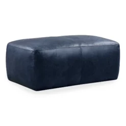 Maine Leather Ottoman - Poly & Bark -Famous Furniture Store GUEST 23fc6ffa 8d2f 404f ba67 37a6adf688d3