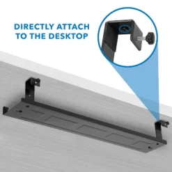 Mount-It! Under Desk Cable Tray, Wire Management Basket For Desktop Computers, Laptops, Sit Stand Desks And Workstations -Famous Furniture Store GUEST 2493c1b8 1999 4909 a98f bb2d780f290b