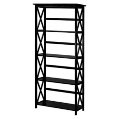 Montego 5 Shelf Bookcase - Flora Home 13 Montego 5 Shelf Bookcase - Flora Home -Famous Furniture Store GUEST 24d1bede 6325 4e29 aee1 2b9c6a4a5d08