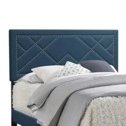 Queen Ishiko Bed Dark Teal Fabric - Acme Furniture -Famous Furniture Store GUEST 26a8c44f 8f35 43a0 bc4b 4ee35321ad6c
