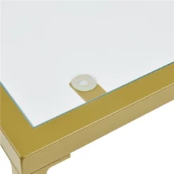 Yaheetech 2-Layer Tempered Glass Console Table Accent Glass Shelf For Hallway -Famous Furniture Store GUEST 27a33391 b978 4236 a54e 618fc3555462