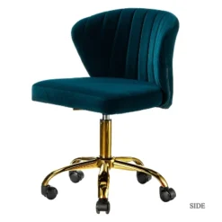 Ilia Task Chair Swivel Office Chair Desk Chair With Tufted Back | Karat Home -Famous Furniture Store GUEST 27c2ff49 eb82 4921 8250 313225a85660