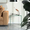 Costway Tempered Glass End Table Transparent Sofa Side Accent Table Living Room -Famous Furniture Store GUEST 2814f81c 6fed 418c 8532 ffda20f117c3