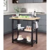 Designs2Go 3 Tier Butcher Block Kitchen Prep Island With Drawer - Breighton Home 1 Designs2Go 3 Tier Butcher Block Kitchen Prep Island With Drawer - Breighton Home -Famous Furniture Store GUEST 2839979a fe73 4a93 9657 8155b1d3ba58