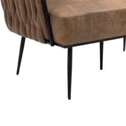 Modern Accent Metal Frame Tufted Sofa With Arms - ModernLuxe 18 Modern Accent Metal Frame Tufted Sofa With Arms - ModernLuxe -Famous Furniture Store GUEST 28932c08 188d 46e6 af70 91b99b4c7c2d