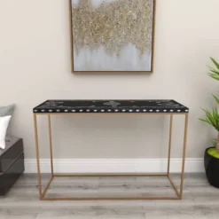 Eclectic Wood Console Table Gold - Olivia & May 38 Eclectic Wood Console Table Gold - Olivia & May -Famous Furniture Store GUEST 291ba630 ab88 4f7d 8d80 647f07489ece