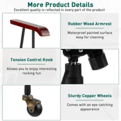 Costway Velvet Home Office Chair Swivel Adjustable Task Chair W/ Wooden Armrest 17 Costway Velvet Home Office Chair Swivel Adjustable Task Chair W/ Wooden Armrest -Famous Furniture Store GUEST 295110a1 e91b 43ce 9389 c004659f2d4f