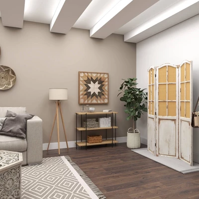 Contemporary Metal Console Table - Olivia & May 11 Contemporary Metal Console Table - Olivia & May - Image 9