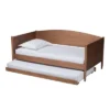Twin Veles Wood Daybed With Trundle Ash Walnut - Baxton Studio -Famous Furniture Store GUEST 29c381a1 a59b 4802 b5ab 151960cf560d