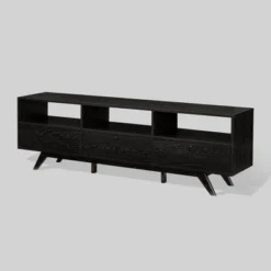 Mid-Century Modern Low TV Stand With Storage For TVs Up To 80" - Saracina Home 18 Mid-Century Modern Low TV Stand With Storage For TVs Up To 80" - Saracina Home -Famous Furniture Store GUEST 29d524b7 609e 41b9 bb86 2325379081e7