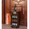 Vintiquewise Rustic Lockable Barrel Shaped Wine Bar Cabinet Wooden End Table -Famous Furniture Store GUEST 29f84221 9b5c 4893 a100 d04c4f844536