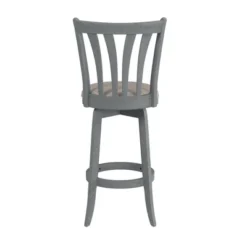 30" Savana Swivel Height Barstool Blue Wirebrush/Cream - Hillsdale Furniture -Famous Furniture Store GUEST 2b9013b4 2764 4913 9259 281edc2eaa21