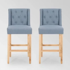 Set Of 2 Lansglen Button Tufted Wingback Barstools - Christopher Knight Home 18 Set Of 2 Lansglen Button Tufted Wingback Barstools - Christopher Knight Home -Famous Furniture Store GUEST 2cc4d115 438d 4753 b4b9 c5abd9ec3907