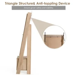 Costway Jewelry Cabinet Large Full Length Armoire 2-in-1 Stand Mirror Organizer -Famous Furniture Store GUEST 2d187045 9cd2 4ad6 82d0 1c520acb88cb