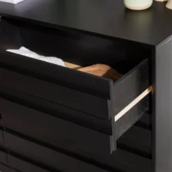 Ilya Solid Wood Modern Panel Front 6 Drawer Dresser - Saracina Home 27 Ilya Solid Wood Modern Panel Front 6 Drawer Dresser - Saracina Home -Famous Furniture Store GUEST 2dc1e829 bc08 48d3 8058 ca72b93eb72b