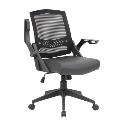 Mesh Flip Arm Task Chair Black - Boss Office Products 8 Mesh Flip Arm Task Chair Black - Boss Office Products - Image 6