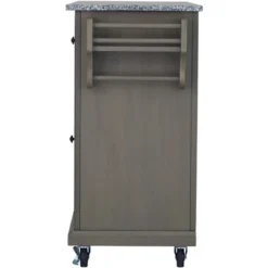 Glenwillow Home Kitchen Cart With Locking Casters -Famous Furniture Store GUEST 2f52352f 0694 4ddc 90b1 2d5c2119c46b
