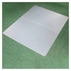 36"x48" Polypropylene Foldable Rectangular Chair Mat For Carpets White - Floortex -Famous Furniture Store GUEST 31ed3c54 1603 4360 88ae 48f48e3b71ce