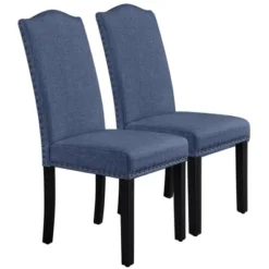 Yaheetech Set Of 2 Fabric Upholstered Classic Tall Back Dining Chair 20 Yaheetech Set Of 2 Fabric Upholstered Classic Tall Back Dining Chair -Famous Furniture Store GUEST 322aca90 fa66 4a39 8155 c7717f508fa4