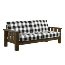 Jovie Gingham Rustic Sofa - HOMES: Inside + Out -Famous Furniture Store GUEST 3395486d aa46 4a1a a252 72838a93d30e
