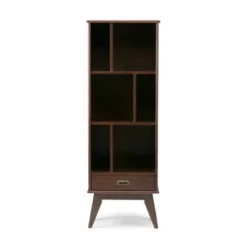 Tierney Solid Hardwood Mid Century Bookcase And Storage Unit - WyndenHall -Famous Furniture Store GUEST 349426ea 2ff7 4bc9 89f1 64f45c4fbe81
