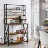 Yaheetech 5-Tier Kitchen Baker’s Racks With Power Outlets, Coffee Bar Station With Hutch -Famous Furniture Store GUEST 349e13f2 7613 4290 a311 0ba3ae27ede3