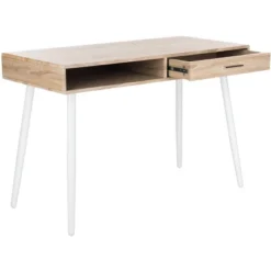 Jorja 1 Drawer 1 Shelf Desk - Safavieh -Famous Furniture Store GUEST 35e10328 86f3 44ba 8dde 66d22474e82d