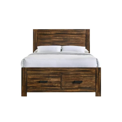 Wren Platform Storage Bed Chestnut - Picket House Furnishings 11 Wren Platform Storage Bed Chestnut - Picket House Furnishings - Image 9
