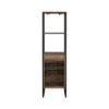 Narik Wine Rack Weathered Oak - Acme Furniture
