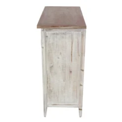 Rustic 2 Door Wooden Cabinet Brown - Olivia & May -Famous Furniture Store GUEST 386873af db13 4588 a369 71596ec2f24e
