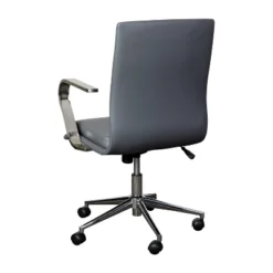 Emma And Oliver Modern Upholstered Mid-Back Home Office Chair With Arms And 5 Star Base 26 Emma And Oliver Modern Upholstered Mid-Back Home Office Chair With Arms And 5 Star Base -Famous Furniture Store GUEST 389ee153 a198 4521 bea6 40f016f357fe