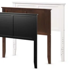 Costway Twin Wood Headboard Flat Panel Pre-drilled Holes Height Adjustment -Famous Furniture Store GUEST 396806a3 bf56 4887 9450 7fb77de3ebb8